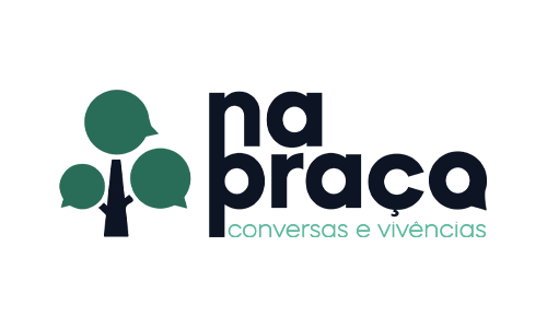 na praça